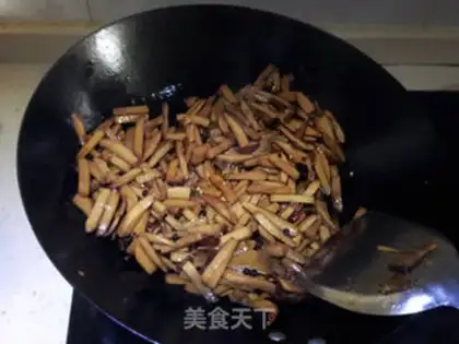Make Cold almond mushrooms step 6