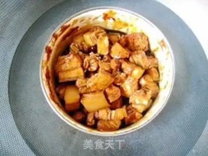 Make Scrambled red meat step 4