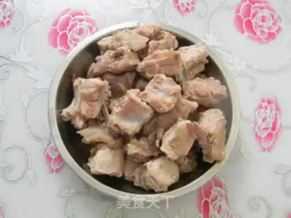 Make No soy sauce, red curd ribs step 2