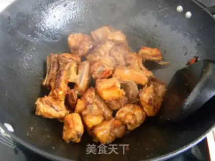 Make No soy sauce, red curd ribs step 7