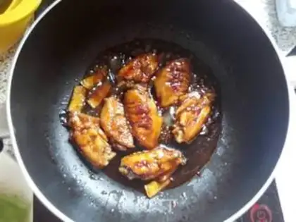 Make Coke chicken wings step 6