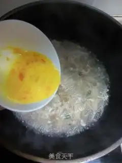 Make Gold needle mushroom soup step 5