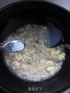 Make Gold needle mushroom soup step 6