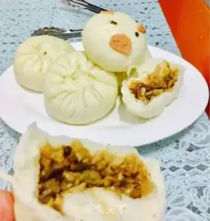 Make Red bean pig bun step 9