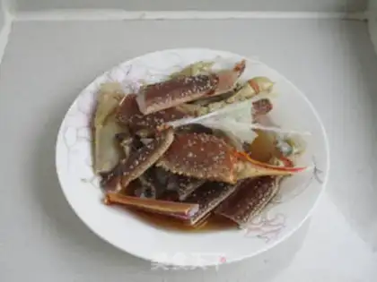 Make Crab rice step 2