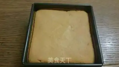 Make Sour cream pine cake. Less oil step 14