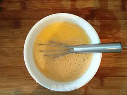 Make Meat and eggs step 1