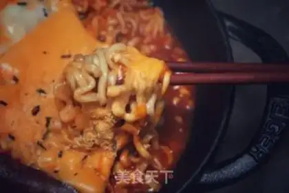 Make Cheese noodles step 8