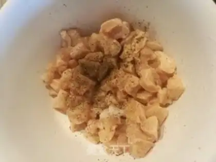 Make Onion carrot fried chicken step 1