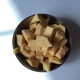 Make The red potatoes are good step 0
