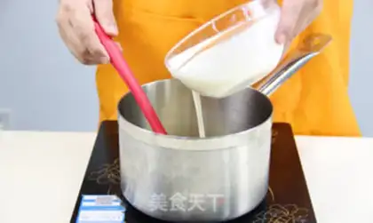 Make Homemade pudding step 1