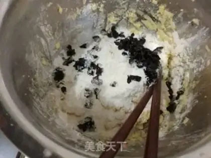 Make Black Gallen cookies step 7