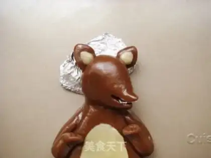 Make Kangaroo cookies step 21