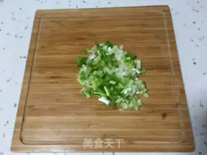 Make Scrambled radish step 2