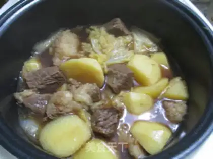 Make Cabbage and potatoes step 9