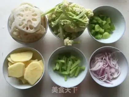Make Spicy pot step 1
