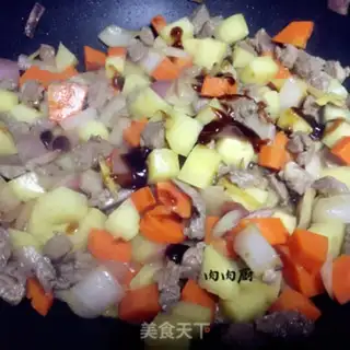 Make Lamb rice step 6