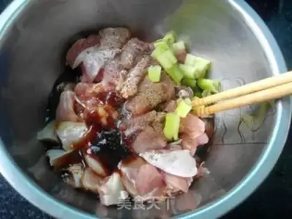 Make Chicken onions step 2