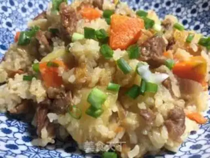 Make Lamb rice step 9