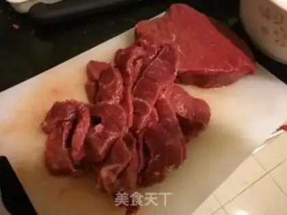 Make Celery with beef step 0