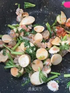 Make Hot fried rice cake step 5