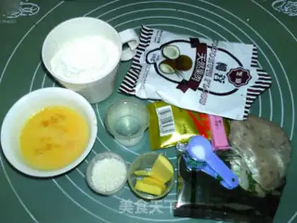 Make Coconut taco bread step 0