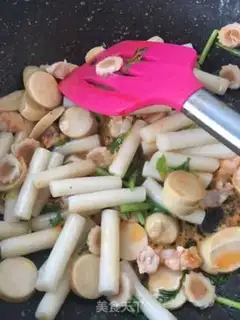 Make Hot fried rice cake step 6