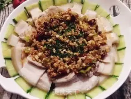 Make Garlic white meat step 12
