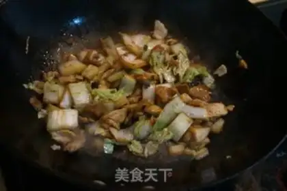 Make Powder pork powder step 5