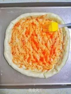 Make Pyramid chicken sausage pizza step 4