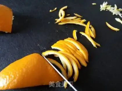 Make Sweet orange skin step 4