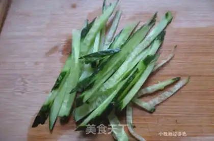 Make Chicken silk noodles step 5