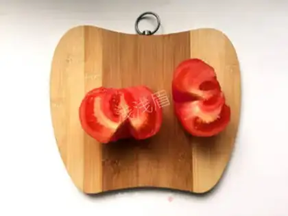 Make Sugar with tomatoes step 1