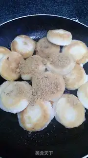 Make Red sugar rice cake step 6