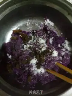 Make # Purple potato # step 7