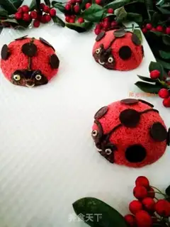 Make Seven Stars Lady Worm Cake step 24