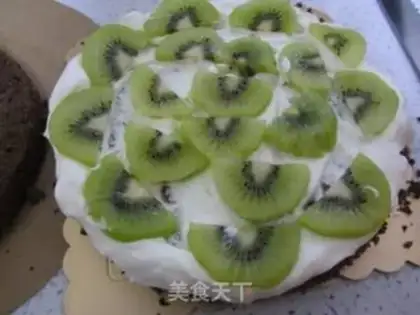 Make Coco Chifeng naked cake step 19