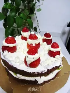Make Coco Chifeng naked cake step 21