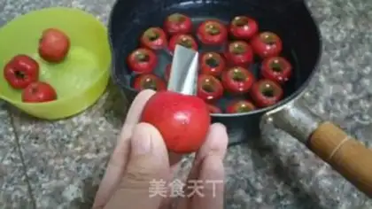 Make A mountain cake step 1