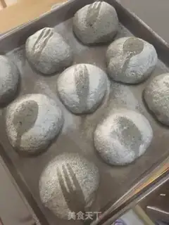 Make Black Sesame Potato Package step 8
