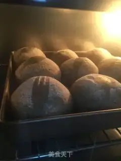 Make Black Sesame Potato Package step 9