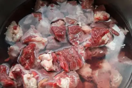 Make Beef roasting potatoes step 2