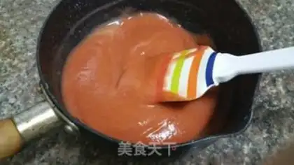 Make A mountain cake step 7