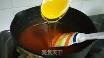 Make A mountain cake step 10