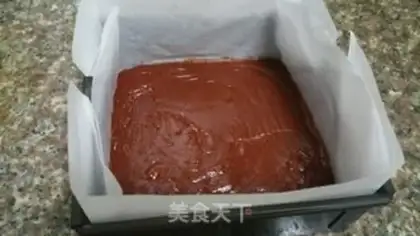 Make A mountain cake step 12