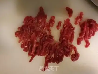 Make Carrot and beef silk step 1