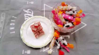 Make A mountain cake step 17