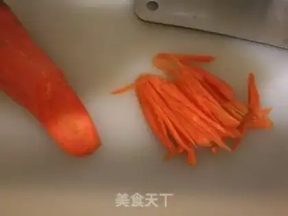 Make Carrot and beef silk step 2