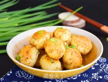 Make Fried potatoes step 7