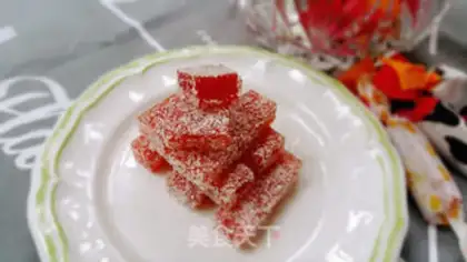 Make A mountain cake step 18